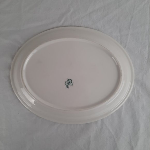 RARE Mid-Century Syracuse Platter - Made in New York - 11.25" x 9" - Picture 2 of 8